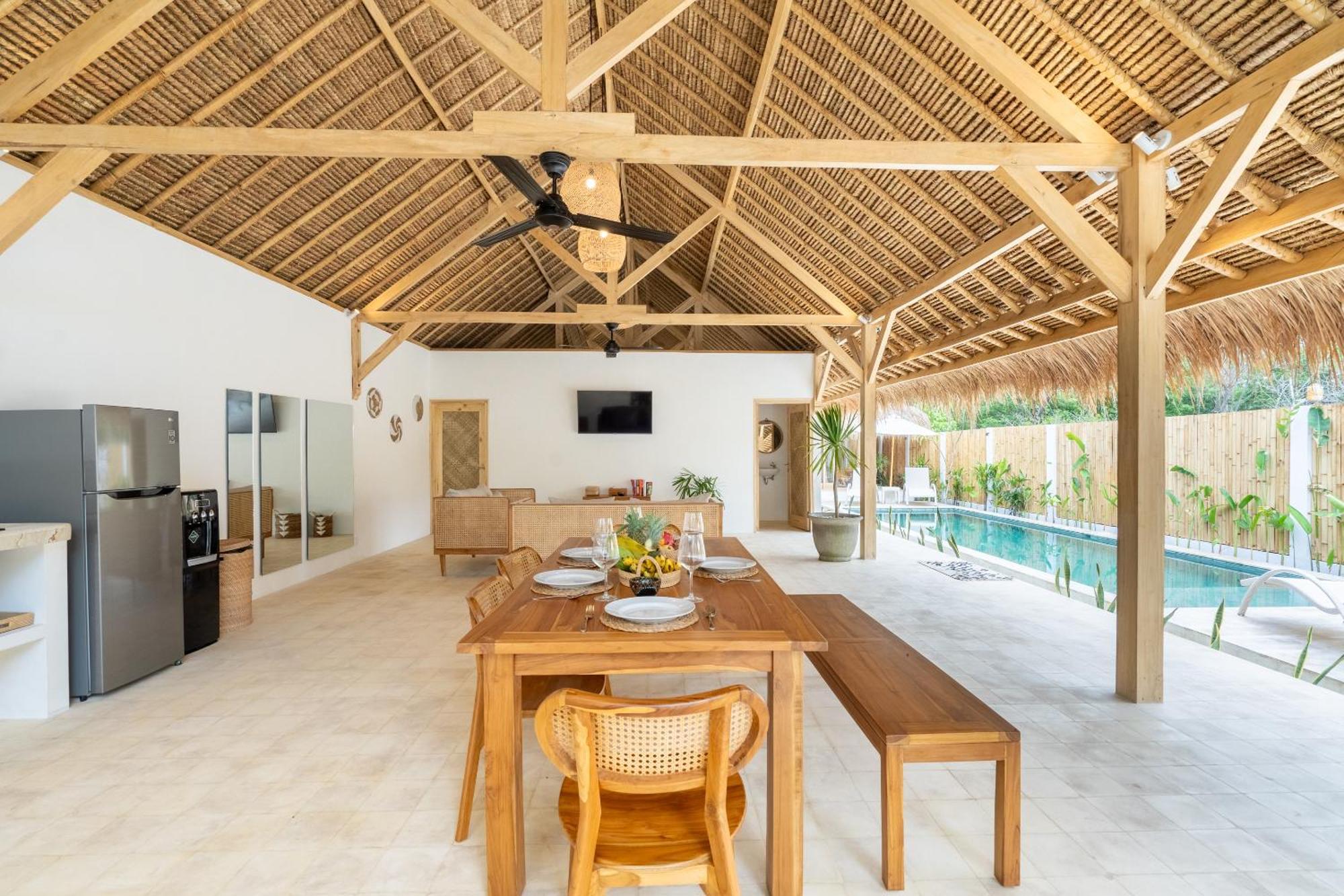 Villa Kelapa Kucing Gili Air Exterior foto