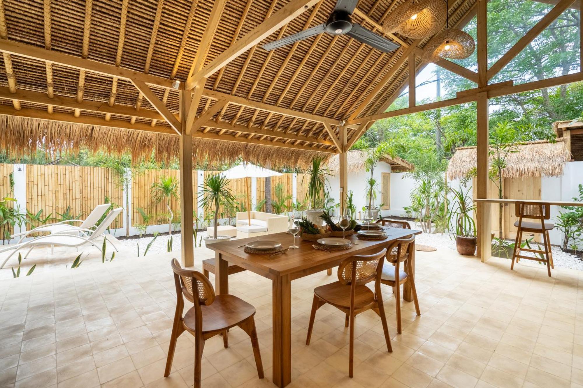 Villa Kelapa Kucing Gili Air Exterior foto