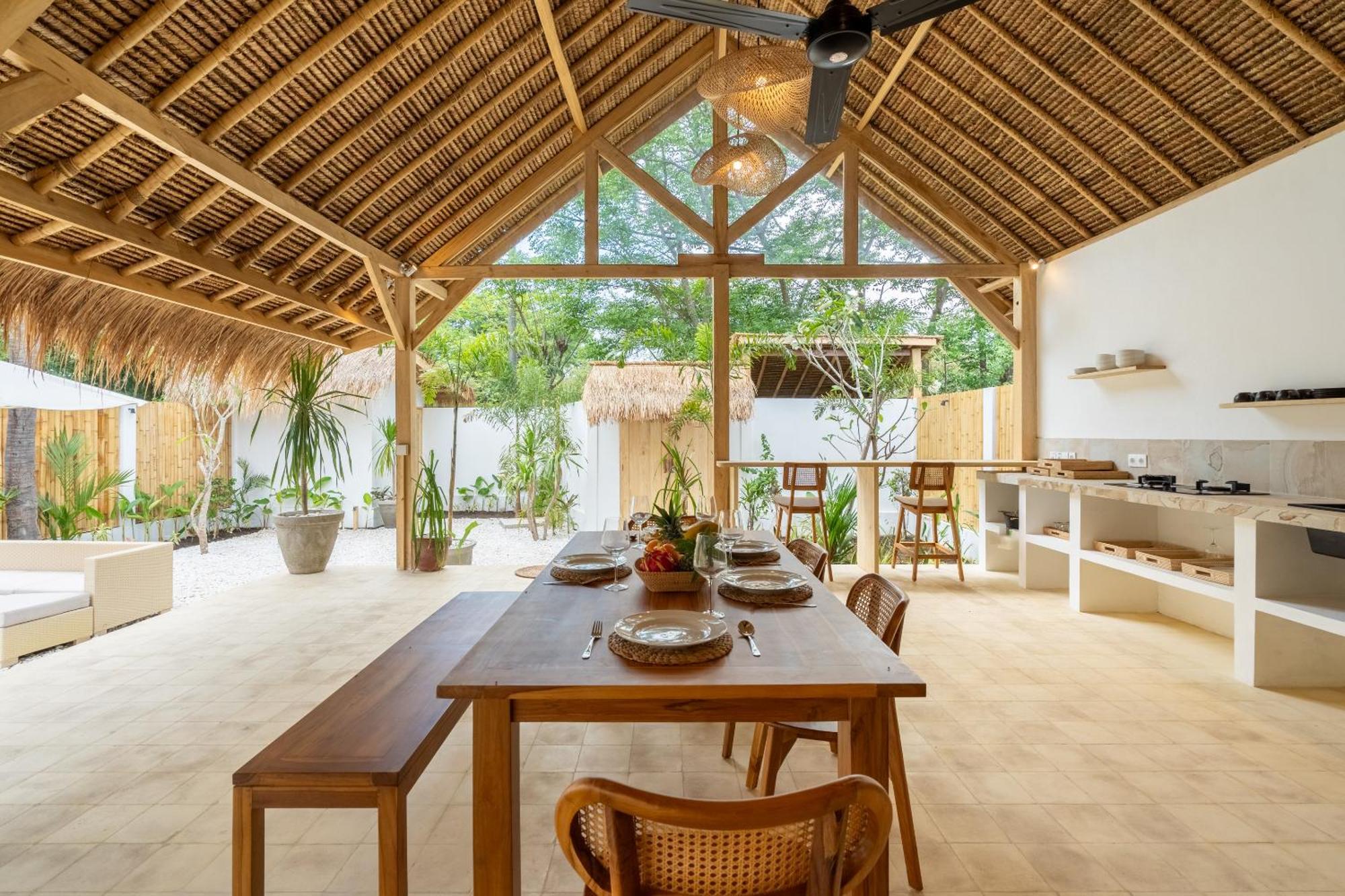 Villa Kelapa Kucing Gili Air Exterior foto