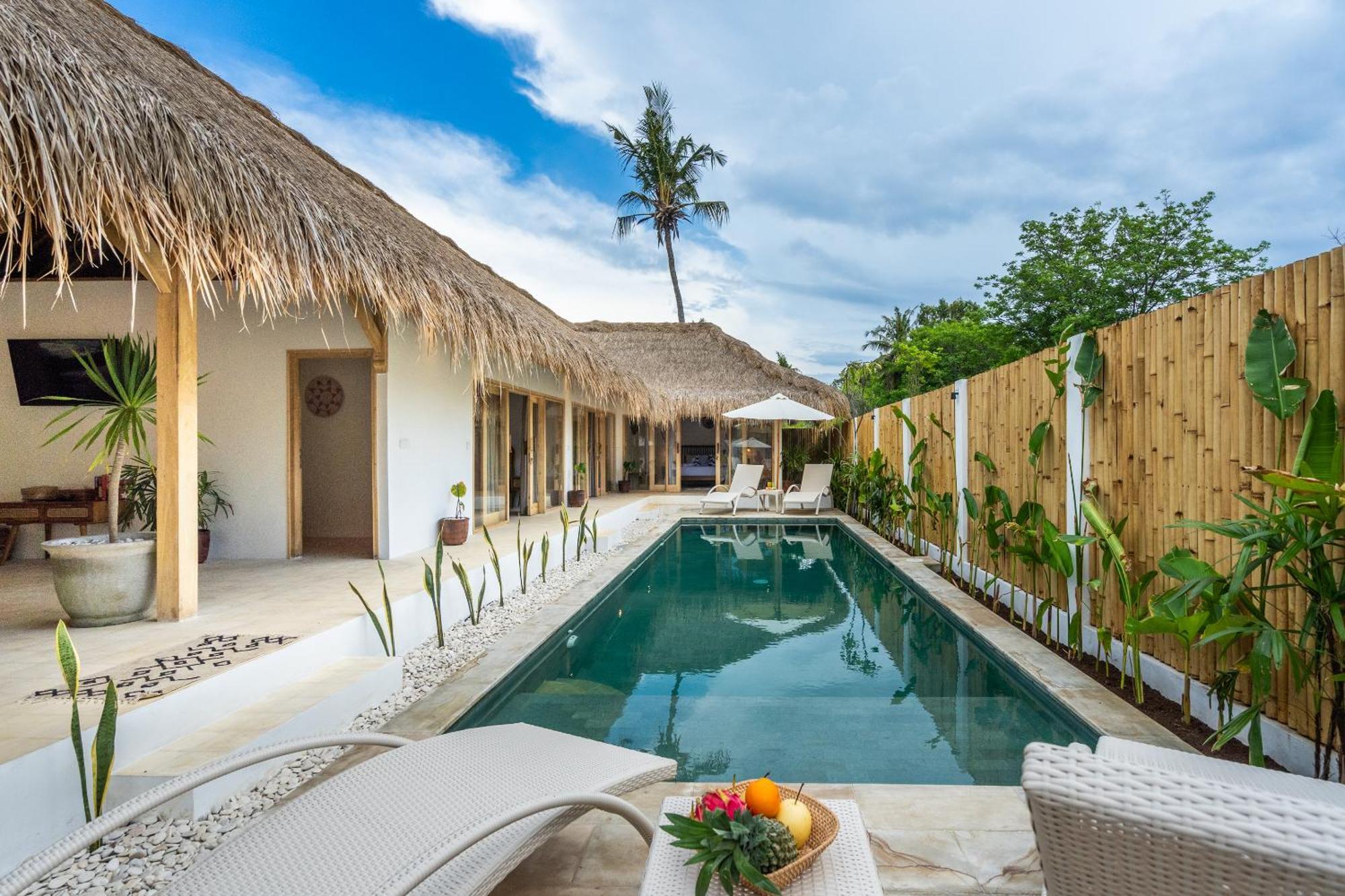 Villa Kelapa Kucing Gili Air Exterior foto