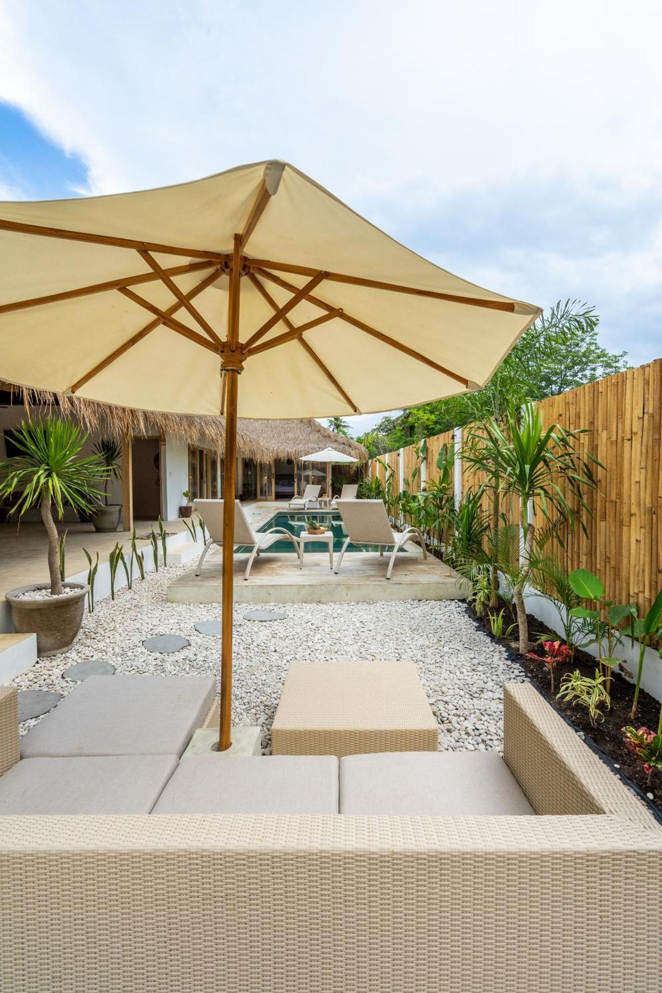 Villa Kelapa Kucing Gili Air Exterior foto