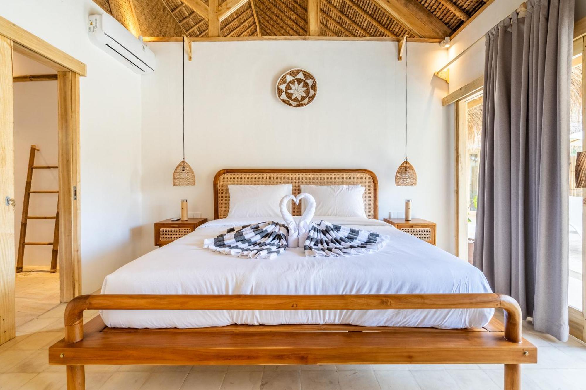 Villa Kelapa Kucing Gili Air Exterior foto