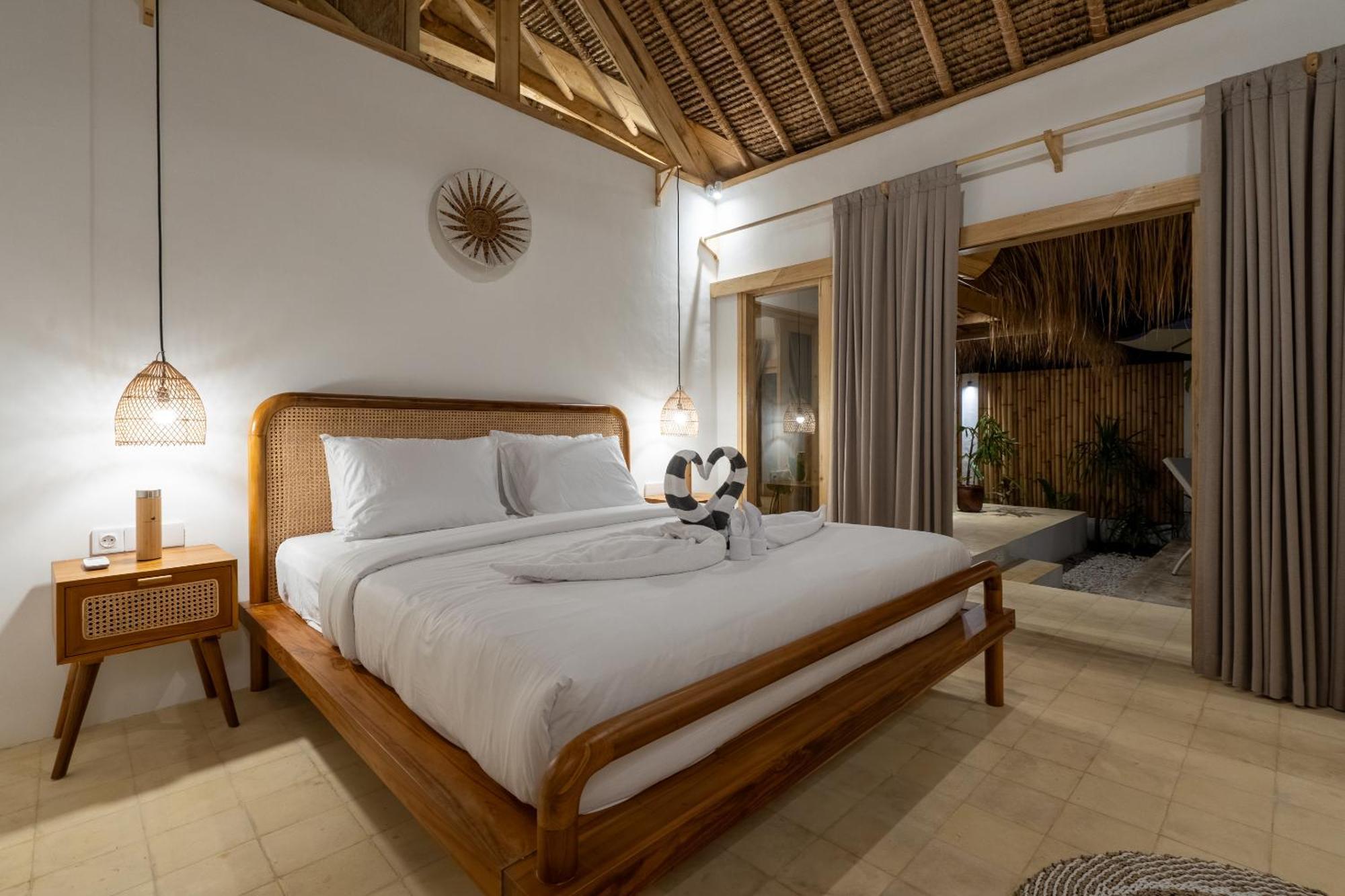 Villa Kelapa Kucing Gili Air Exterior foto