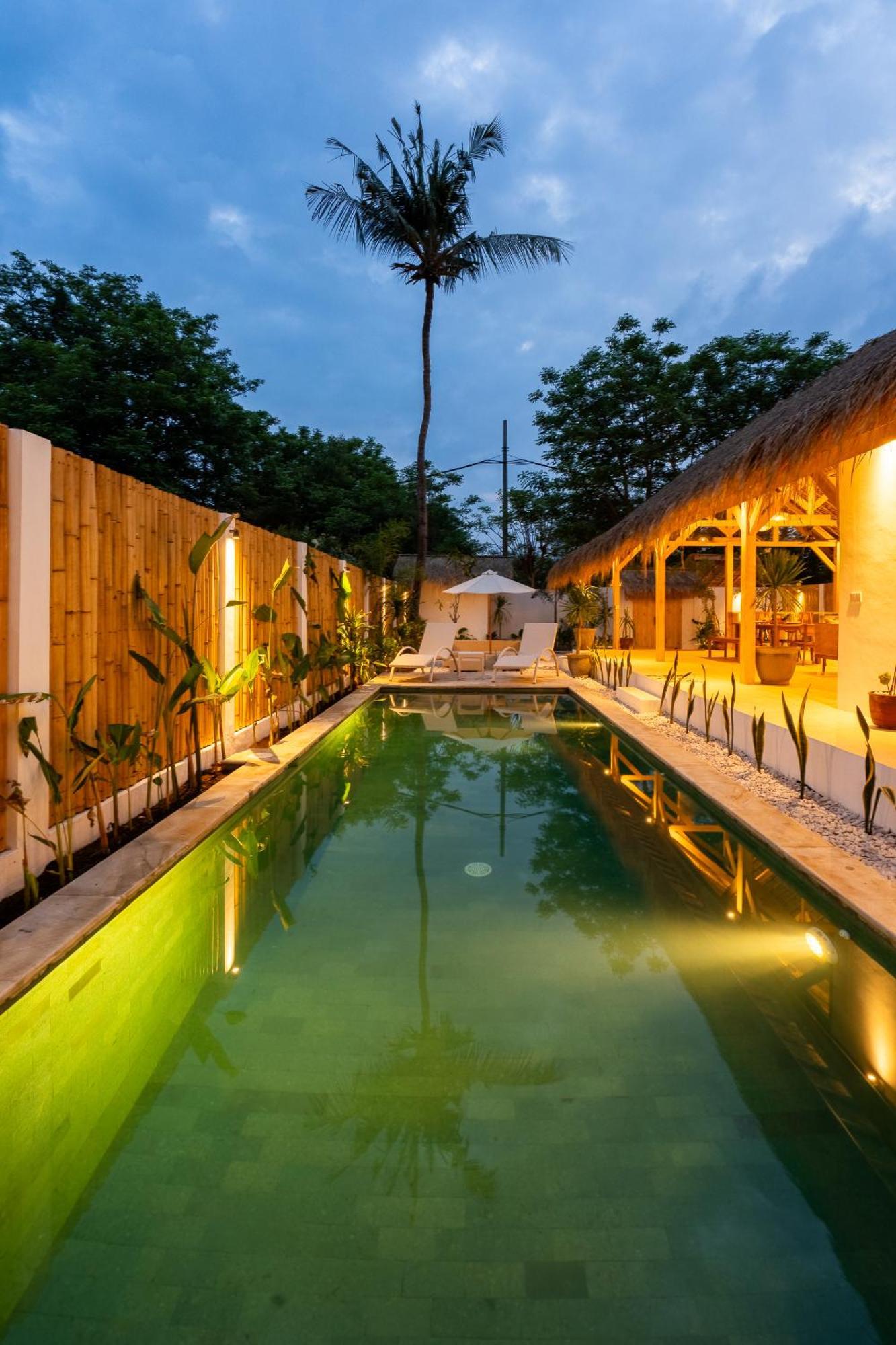 Villa Kelapa Kucing Gili Air Exterior foto
